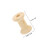 100pcs Wooden Thread Spools Light Wood 2