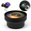 Worgeous Wide-Angle Macro Lens High Definition Lens 1pcs Black 11