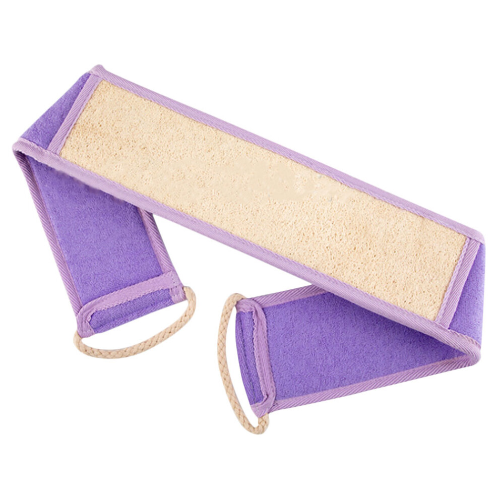 Aboofan Exfoliating Bath Cloth Portable Back Scrubber For Body Cleaning