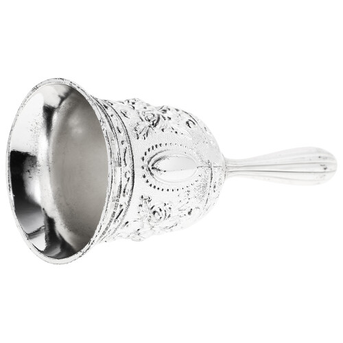 Hotel Bell Metal Restaurant Call Bell Silver 1pack 2