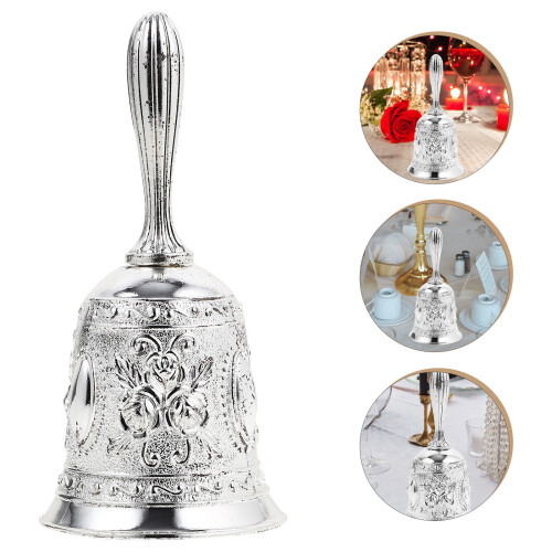 Hotel Bell Metal Restaurant Call Bell Silver 1pack 1