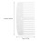 Plastic Bow Diy Tools White For Women 1pcs 2