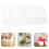 Plastic Bow Diy Tools White For Women 1pcs 8