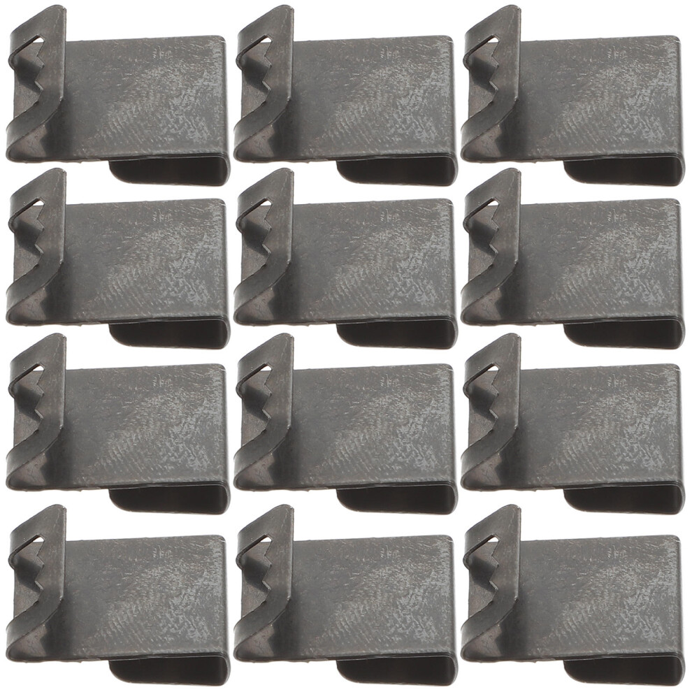 200Pcs Durable Black Iron Picture Frame Backing Clips For Hanging 3293121135004
