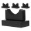 2Paren Zwarte Bat Stand Stabiele Baseball Bat Display Houder 9