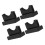 2Paren Zwarte Bat Stand Stabiele Baseball Bat Display Houder 1