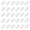 100 Pcs Silicone Earring Backs Earrings For Studs Locking Secure 1