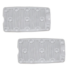 2pcs silicone washboard thickened scrubbing board for laundry grey