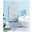 2pcs silicone washboard thickened scrubbing board for laundry grey 8