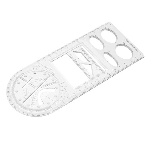 Drawing Ruler Set Middle School Student Multi-Functional Measuring
