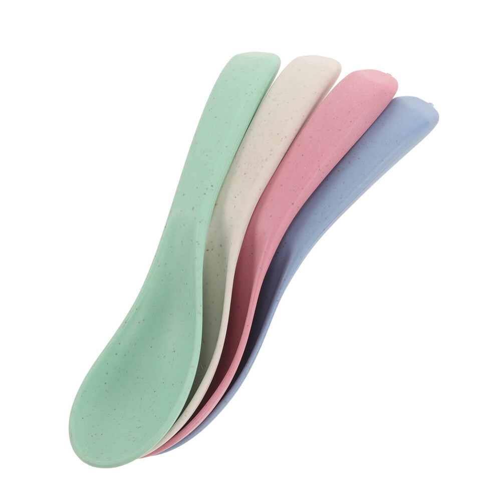 Spoon Assorted Color Children 4Set 6.3X1.5x0.7in Ohphcall
