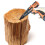 Worgeous  3 Pcs Wood Chopping Wedge  Splitter Cone Drill 10