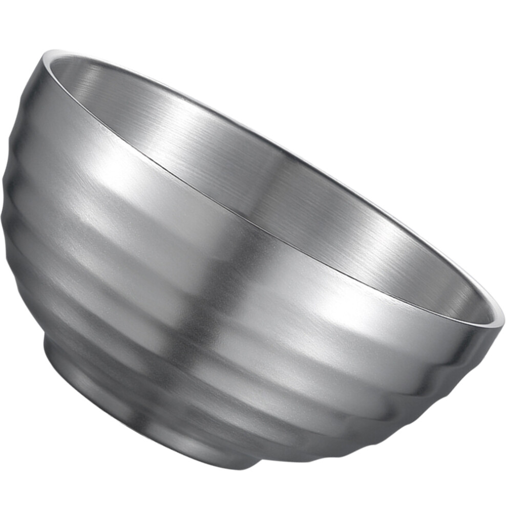 Stainless Steel Double Layer Ramen Bowl Easy Clean 1pcs-image-OPC-PKR7NWW-NEW