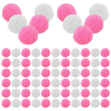 200 Pcs Mini Craft Pom Pompons For Crafting Material Colored Balls