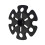 Worgeous Walking Pole Basket Equipment Black 1pcs 3