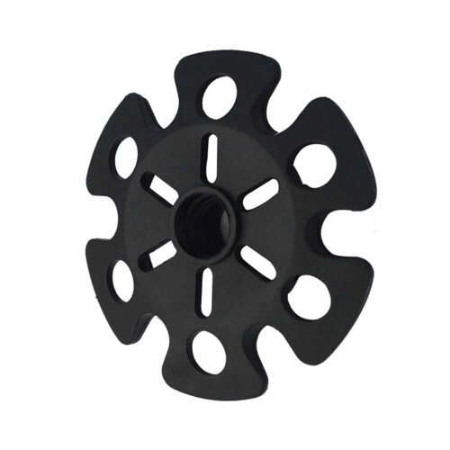 Worgeous Walking Pole Basket Equipment Black 1pcs 2