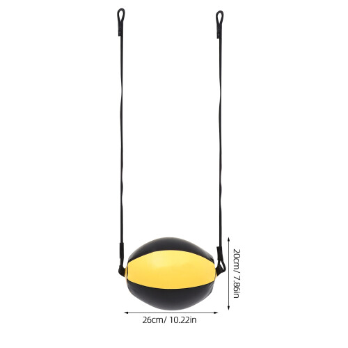 Yellow Double End With Elastic Rope For Workout Training 1