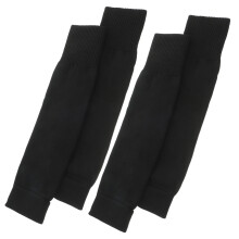 2 Pairs Running Sleeves Men Ankle Socks Soccer Mens Child Black