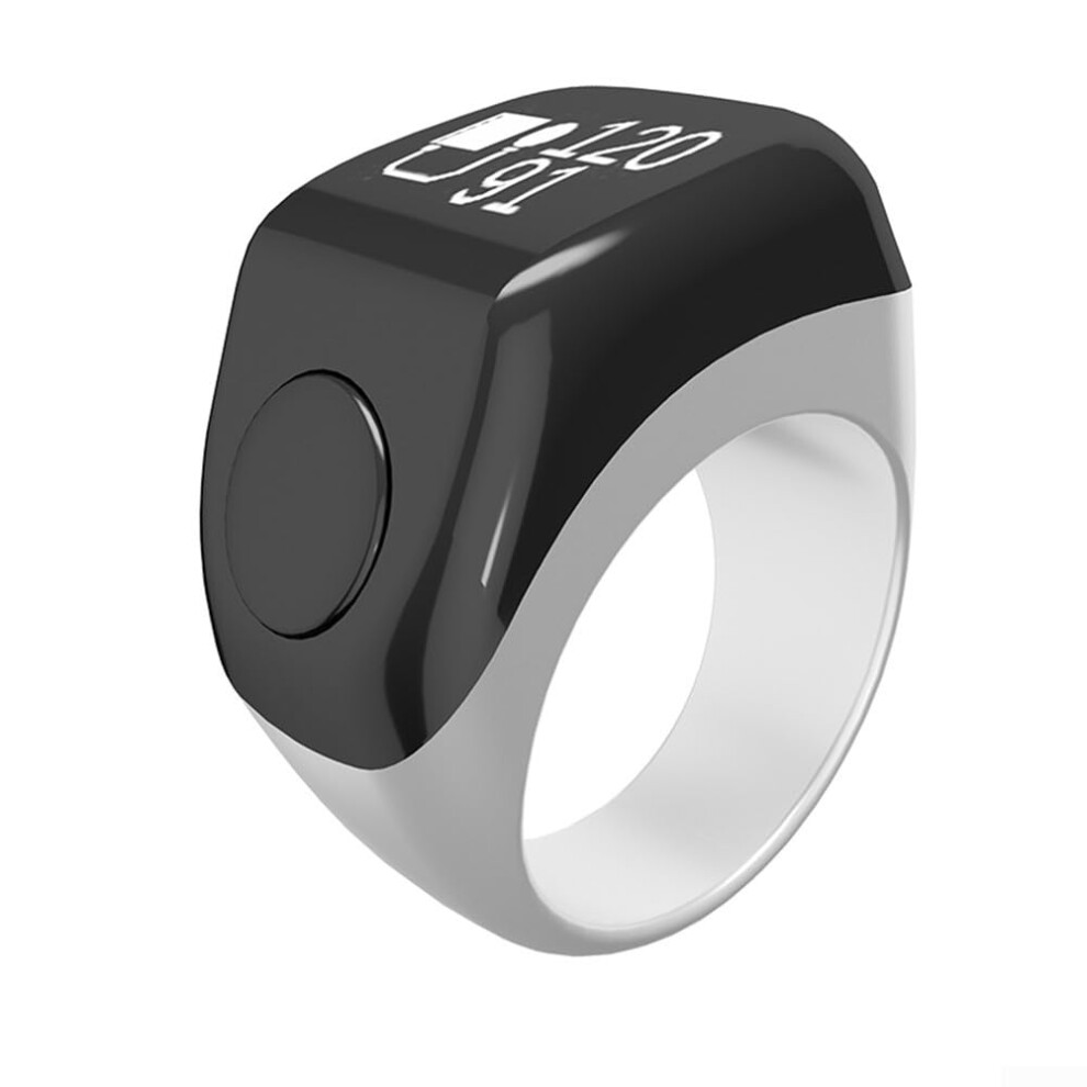 Tasbih Counter Smart Ring Digital Tasbeeh Finger Counter For Muslims Portable Electronic Tasbeeh Prayer Ring Counter White 9354506939120