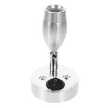 Lampe Lecture Marine Argent Haute Cri 12V