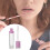 4Pcs Compact Purple Plastic Lip Gloss Tubes Small DIY Containers 4