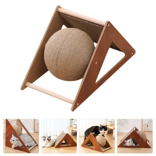 Griffoir Chat Portable Stable Couleurs Variées Pour 2