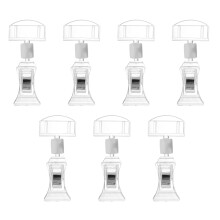 Masteelf 7 Pcs Holder Price Display Holders Product Merchandise Sign