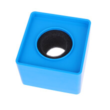 Professional Mic Logo Stand Abs Material For Interviewers