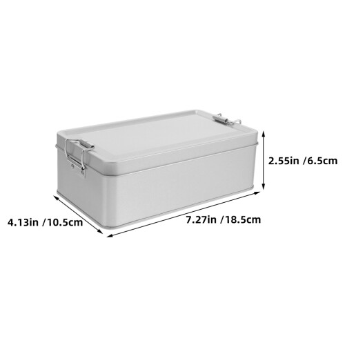 2pcs Tinplate Candy Box Party Favors Storage Container 1