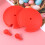 2pcs silicone leakproof cup lids with straw hole, reusable mug covers 7