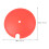 2pcs silicone leakproof cup lids with straw hole, reusable mug covers 2