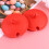 2pcs silicone leakproof cup lids with straw hole, reusable mug covers 3