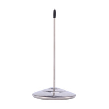 1pcs Silver Restaurant Receipt Fork Stand For Office Use