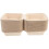 50 Pcs Kraft Food Boxes Takeaway Container With Lid Containers For 11
