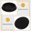 Drum Mute Pads Silicone 2pcs 2.8x2.8x0.5in 9