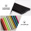 Hot Melt Adhesive Glue Stick Multi-Colored Resin 100pcs 7