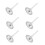 12pcs Grinder Discs Cutting Glass Silver For Craft Projects 1