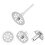 12pcs Grinder Discs Cutting Glass Silver For Craft Projects 3