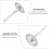 12pcs Grinder Discs Cutting Glass Silver For Craft Projects 9