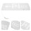 Safety Exit Indicator Light Emergency For Public Places Vertical Sign 5