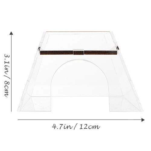 Hamster Hidden House Food Holder Multi-Function Cage Supply 1