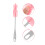 Silicone Rose Manche Long Pour Nettoyage 4