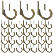58pcs Hanger Zinc Alloy Wall Mounted Key Hook For Bedroom