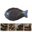 Blue Food Grade Ceramic Decorative Serving Platter Smooth Surface 4