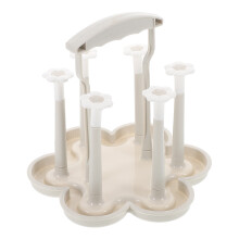 Unbranded Cup Holder Storage Dish Drying Rack Baby Travel Beige