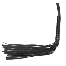 SM Sexual Whip Faux Leather Riding Crop For Bondage Couples Black BDSM Toy