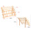 Diy Wooden Bobbin Thread Rack for Sewing Quilting Craft 11