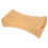 Cervical Support Rattan Weave Design Bath Pillow Khaki 1set 1