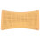 Cervical Support Rattan Weave Design Bath Pillow Khaki 1set 9