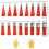 Caulking Nozzle Applicator Finishing Tool Assorted Color 24pcs 10